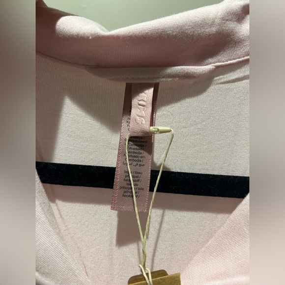 SKIMS Sleep Long Sleeve Pajama Set Bloom Pink Small - Picture 7 of 10